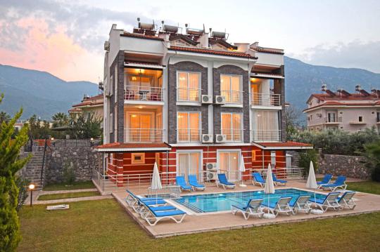 Hisaronu Apartments, pool and garden rental apartments in Oludeniz-Hisaronu.
