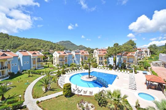 Hisaronu Apartments, pool and garden rental apartments in Oludeniz-Hisaronu.